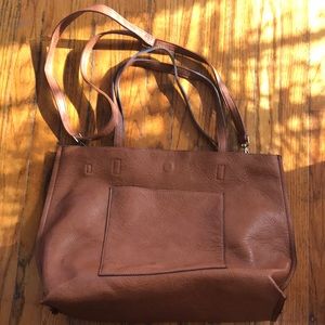 Urban Outfitters faux leather reversible tote